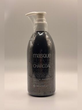 masque BAR Charcoal Cleanser Exfoliating Brightening Purifying 300ml/10 oz New